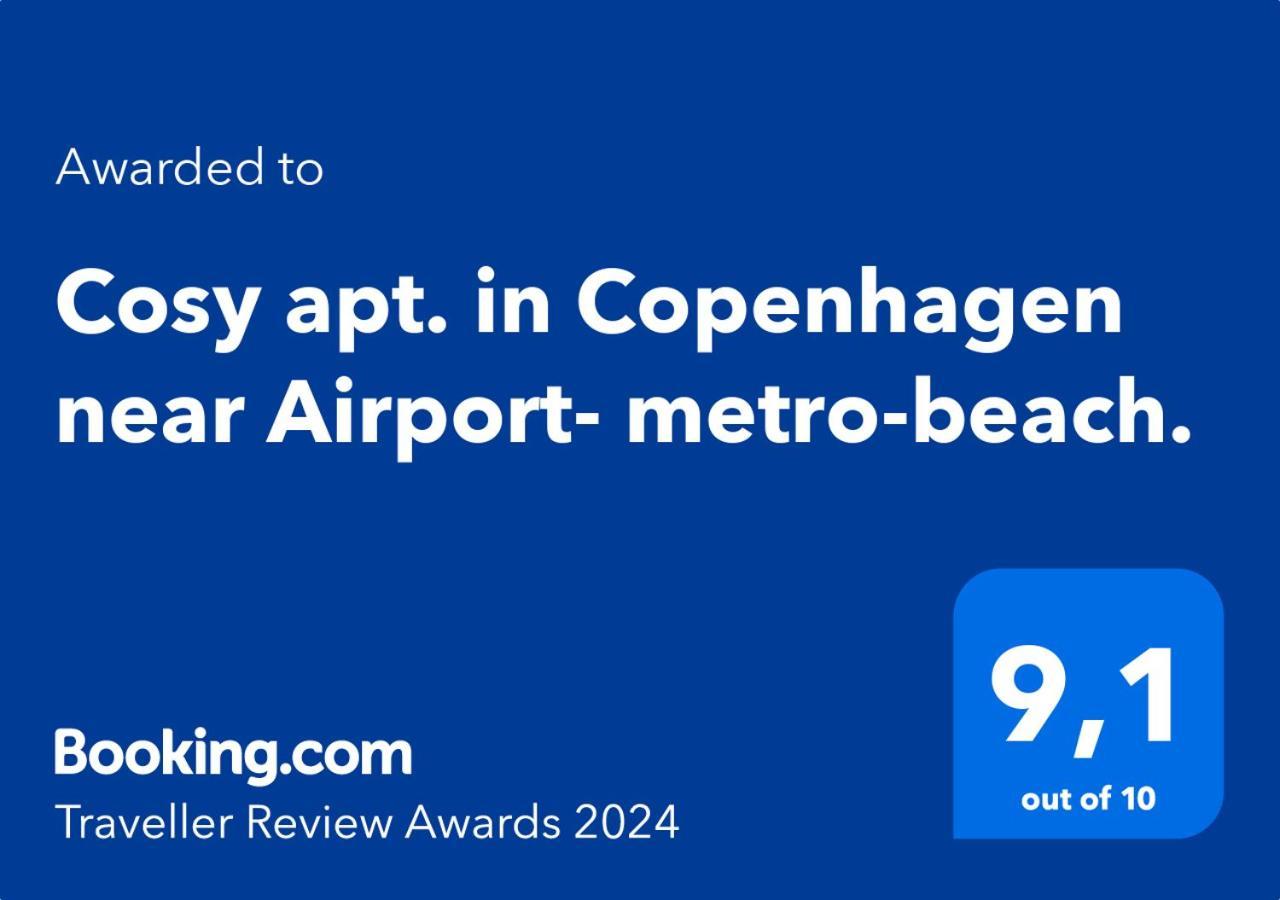 Cosy Apt. In Copenhagen Near Airport- Metro-Beach. Kültér fotó